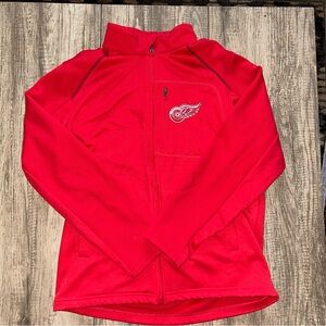 G-III Sports By Carl Banks Mens Red Detroit Red Wings Hockey-NHL Jacket Size L
